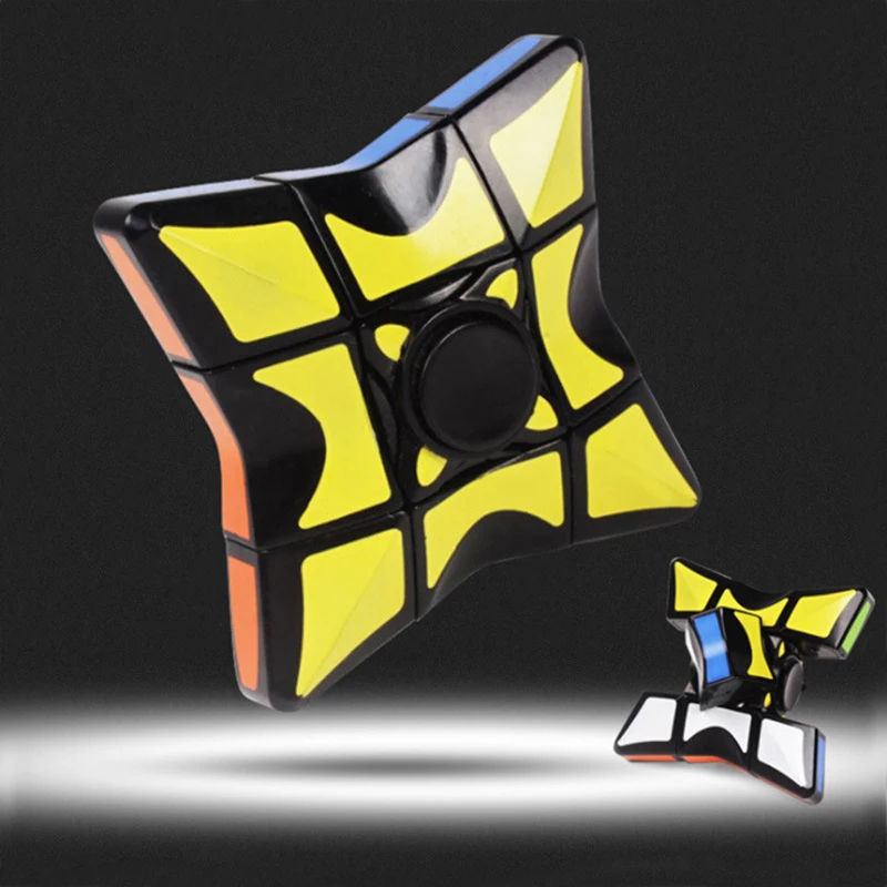 

Entry Level Speed Fingertip Gyro Magic Cube Twist Puzzle Fidget Spinners Magic Cube Multi-Color Kid Decompression Education Toy