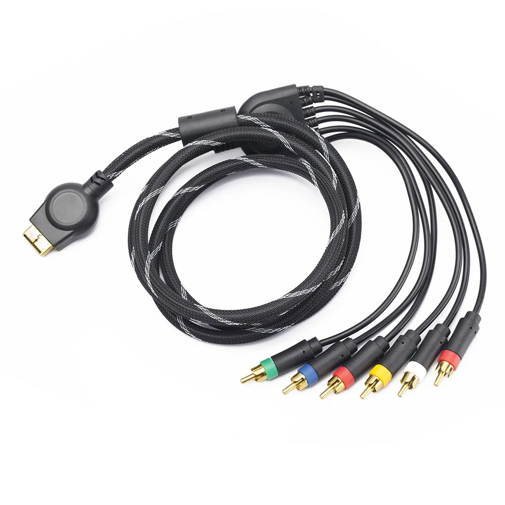 GREATLINK 1,8 м/6 футов Многокомпонентный av-кабель для playstation 2 для playstation 3 для PS3 для PS2 игровые Кабельные игры аксессуары