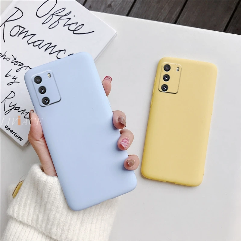 Candy Color Silicone Phone Case For Xiaomi Poco X3 Nfc M3 Pro F2 F3 GT C3 Pocophone F1 Global Matte Soft Tpu Back Fundas Cover