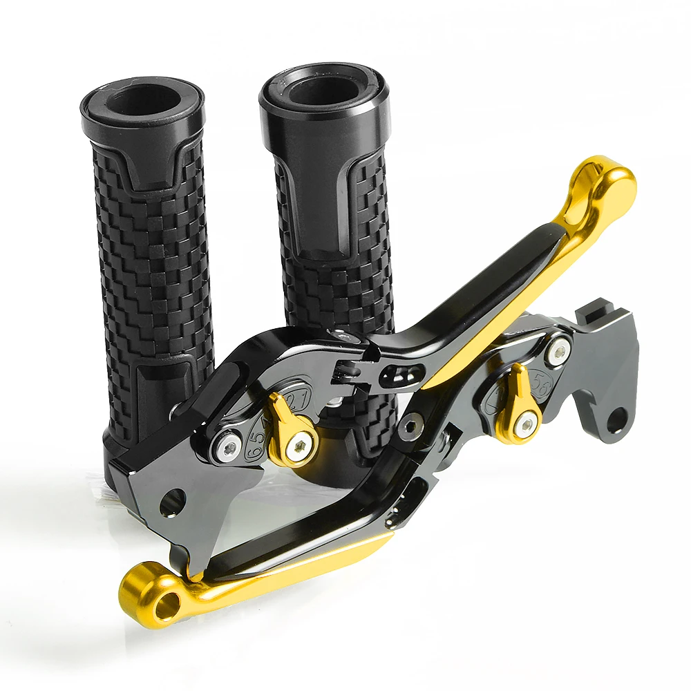 BK GL GSXR600 06-10 Мотоцикл с ЧПУ Складные рычаги тормоза сцепления руль ручки для Suzuki GSXR GSX-R 600 GSX-R600 GSXR600 2006-2010 2011 - Цвет: BK GL GSXR600 06-10