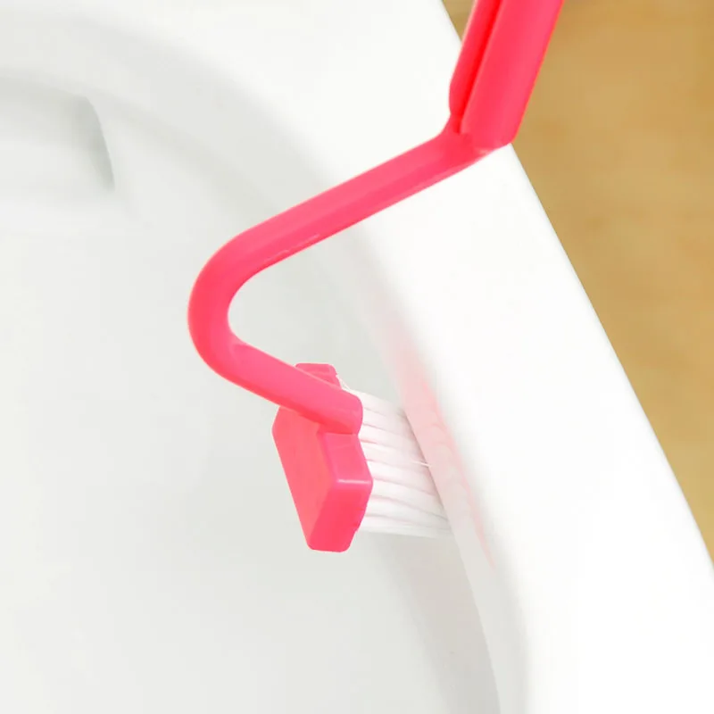 

Toilet Cleaning Brush S Type Soft Brush Corner Bending Type Toilet Cleaner Brush Cleaning Tool Kichen Accessories