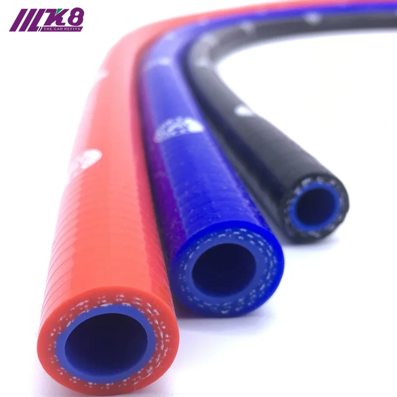 Straight Silicone Coolant Hose 1 Meter Length Intercooler Pipe  ID 14mm 16mm 19mm 22mm 25mm Red/Blue/Black