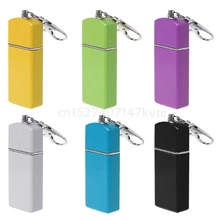 Новый дизайн Портативный карманный мини Пепельница ветрозащитный чехол Брелок на открытом воздухе аксессуары для курения по доступной цене Новый дизайн Портативный карманный мини Пепельница ветрозащитный чехол Брелок на открытом воздухе аксессуары для курения по доступной цене