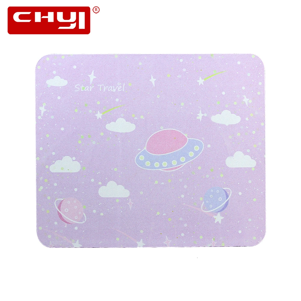 Милый мультяшный игровой коврик для мыши CHYI Нескользящий Резиновый Коврик