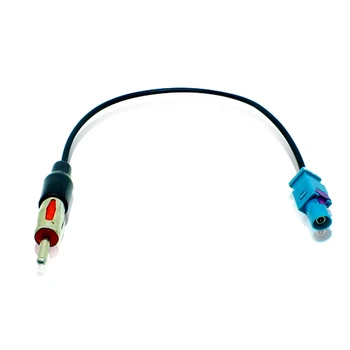 

Male Antenna Adapter Radio Aerial Practical Stable Heat Resistant Plug Convert Cable Car Accessories Extension Stereo Player Use