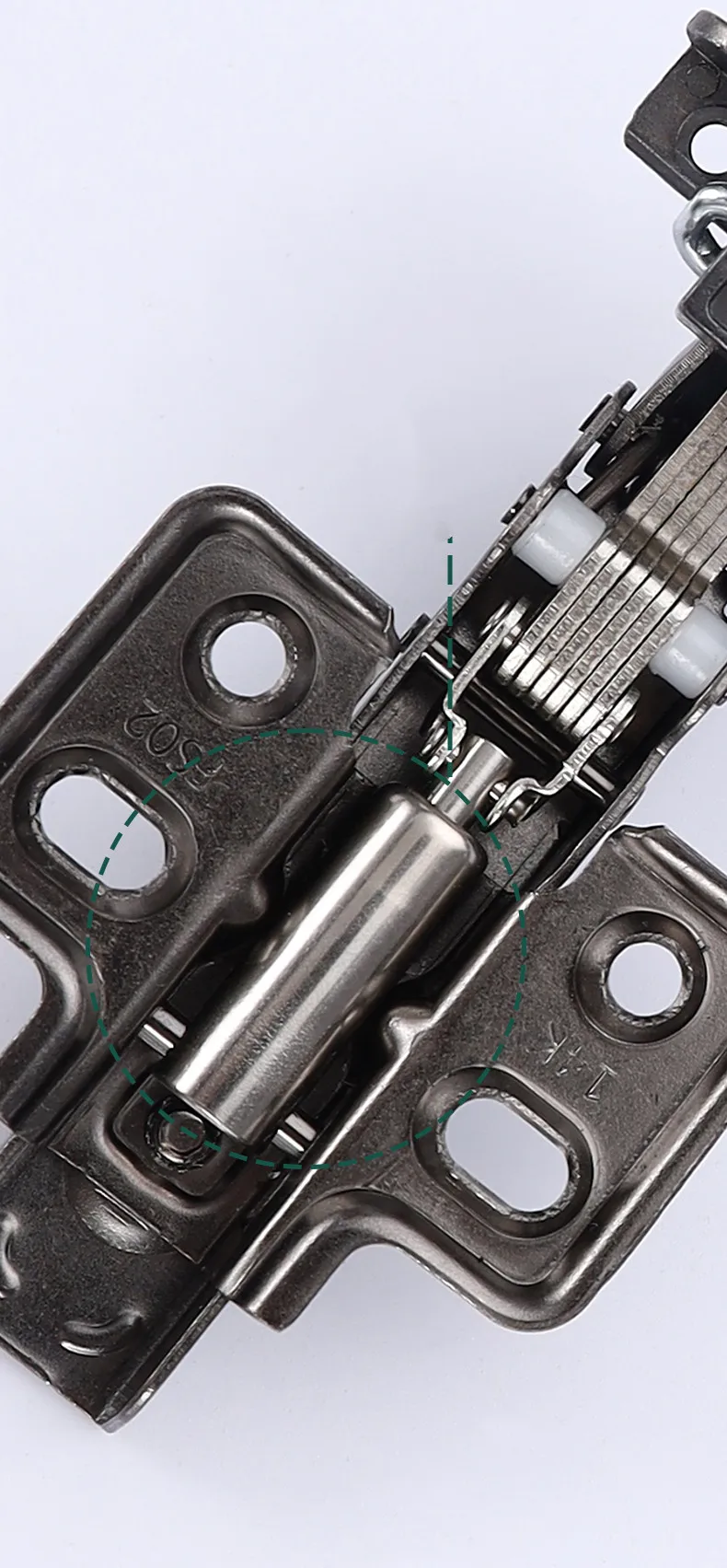 Porta de vidro do quadro de alumínio