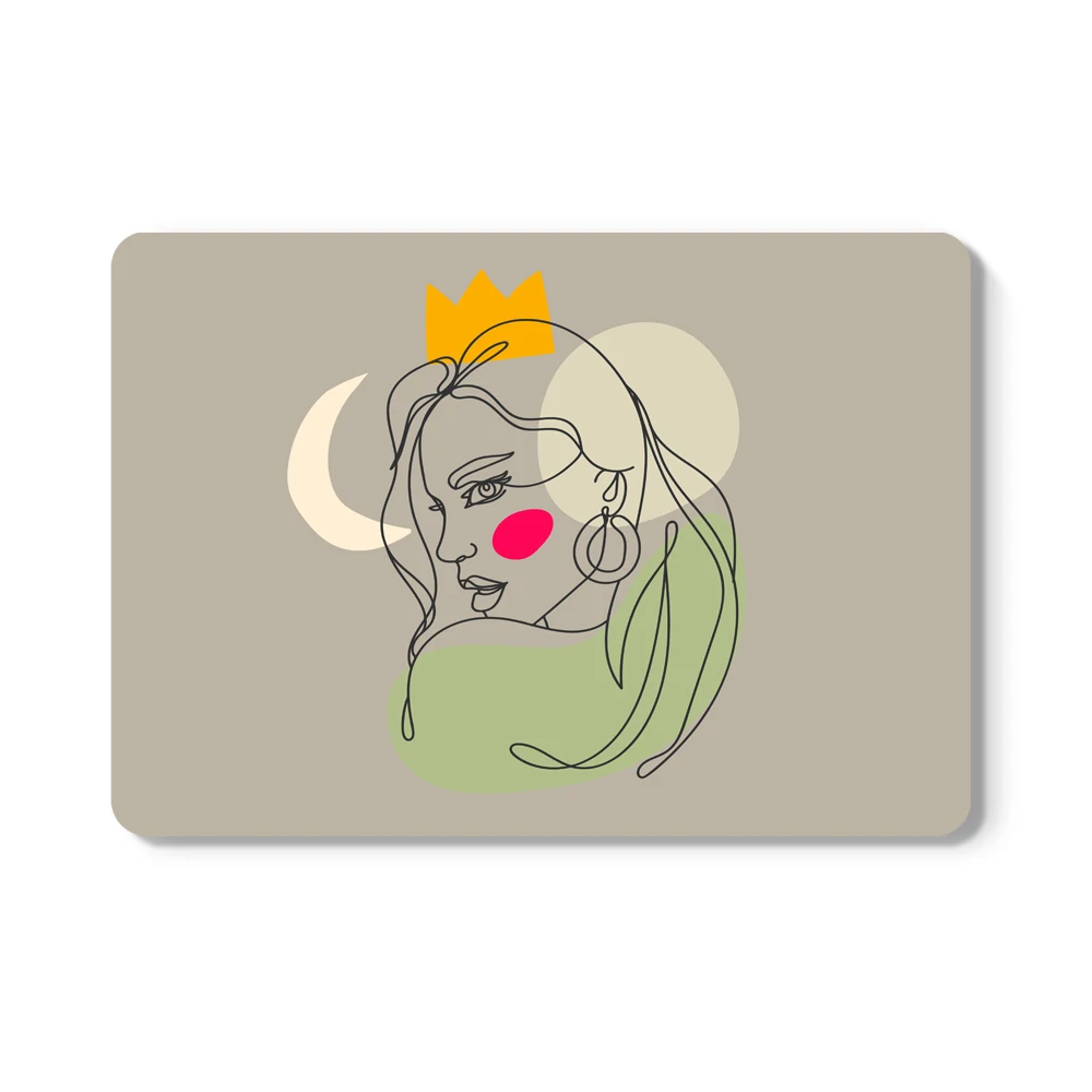 3D Printing Abstract Lines Woman Case For Macbook Air 13 A2337 A2179 A2338 2020 M1 Chip Pro 12 11 15 A2289 Mac book Pro 16 A2141
