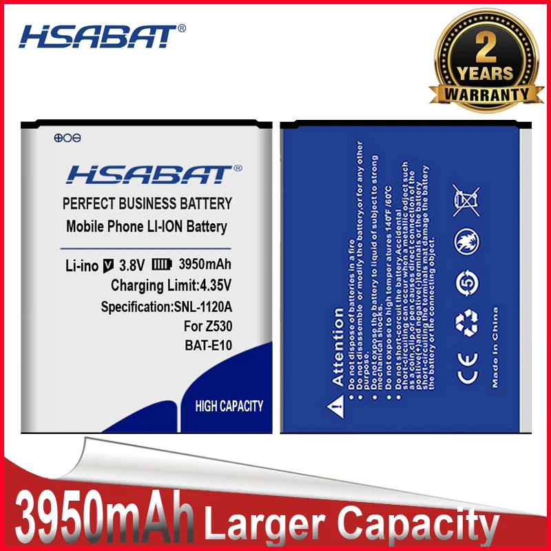 HSABAT 0 Cycle 3950mAh Battery for Acer Liquid BAT-E10 (1ICP4/58/71) ICP9375870L1 Z530 LTE T02 Z530S High Quality Batteries | Мобильные