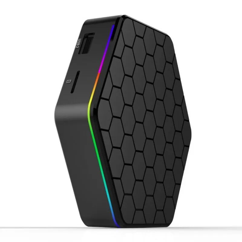 T95Z Plus 7,1 NOUGAT S912 Восьмиядерный ТВ приставка Bluetooth 4,0 двухдиапазонный Wi-Fi KD 18,3