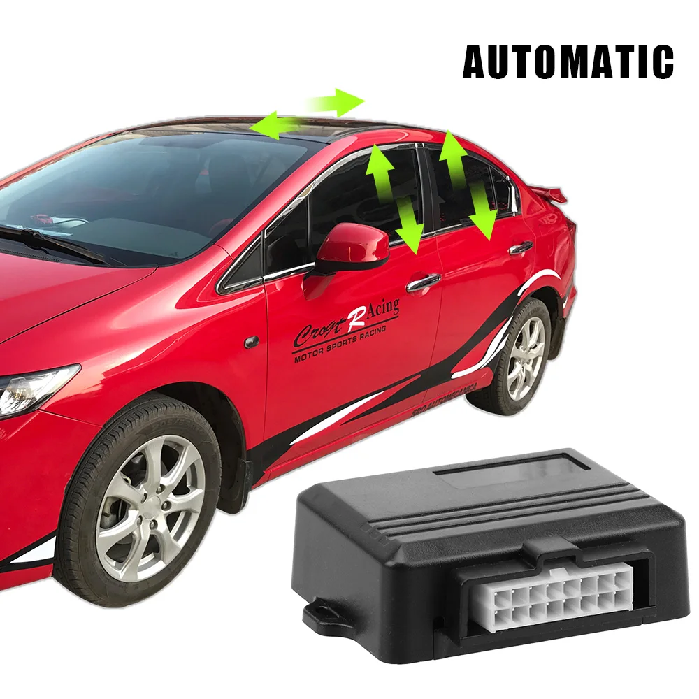 12v For 2/4 Doors Car Auto Close Windows Car Alarm Systems Remotely Close Windows Car Power