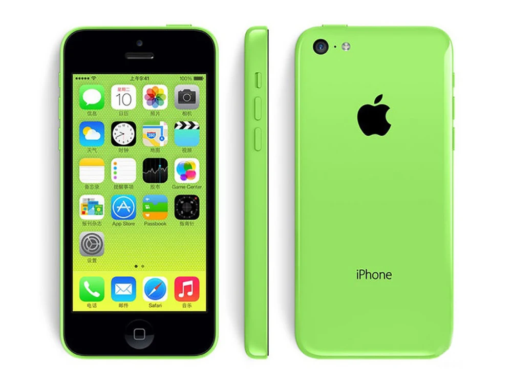 Apple iPhone 5C Original 4.0 Inch 8GB/16GB/32GB ROM 1GB RAM Dual Core 8MP Camera IOS WIFI GPS Bluetooth Unlocked Smartphone cellphones apple