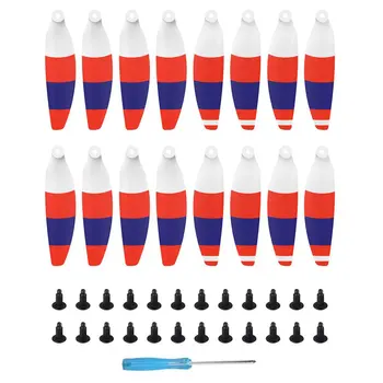 

2/4/8 Pair Tricolor Propeller Low Noise Wing Paddle Blades Props Well-Balanced Propellers Set for Mavic Mini Drone