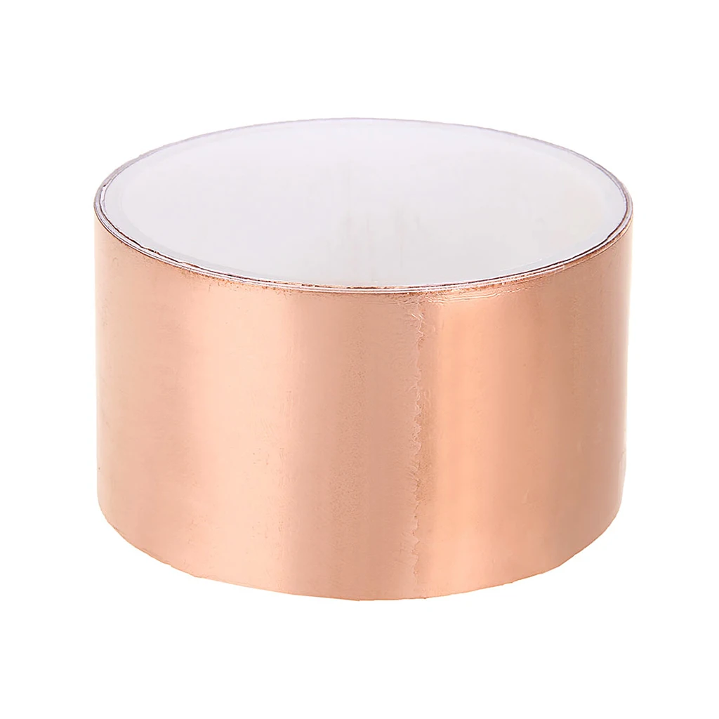 50mm x 1.8M Guitar Shielding Copper Foil Conductive Tape Adhesive Barrier