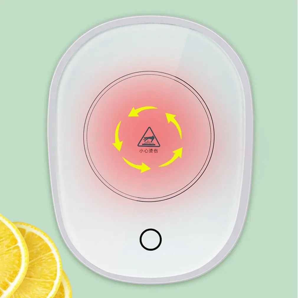 220V Electric Warmer Heater Tea Coffee Mug Mats Pads 60 Degrees Thermostatic Thermal Insulation Dish Pad Cup Coaster Mat
