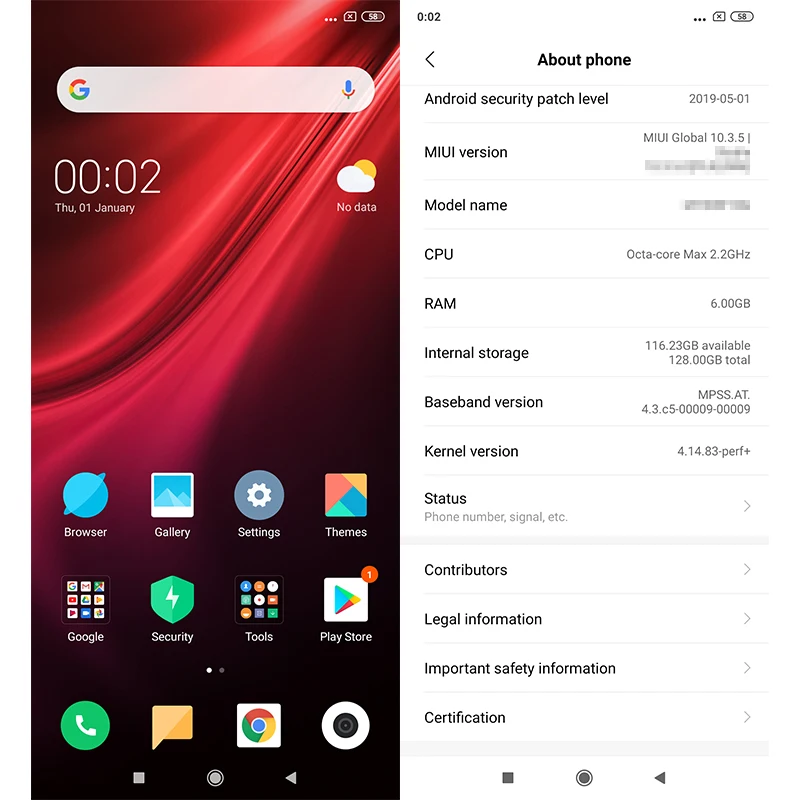 Глобальная версия смартфона Xiaomi Mi 9 T (Redmi K20) Mi9 6 ГБ 64 с Полноразмерным экраном 48