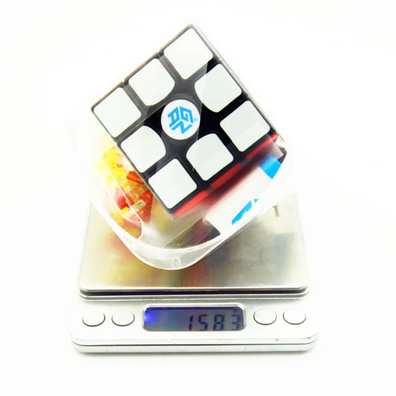 GAN 356Air персональное издание 3x3x3 профессиональный конкурс черный магический куб быстрый ультра-Гладкий скоростной головоломка куб 3x3 детские игрушки подарок