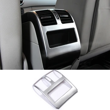 

for Mercedes Benz GLK 2008-2015 Chrome ABS Rear Armrest Air Condition Vent Outlet Frame Cover Trim