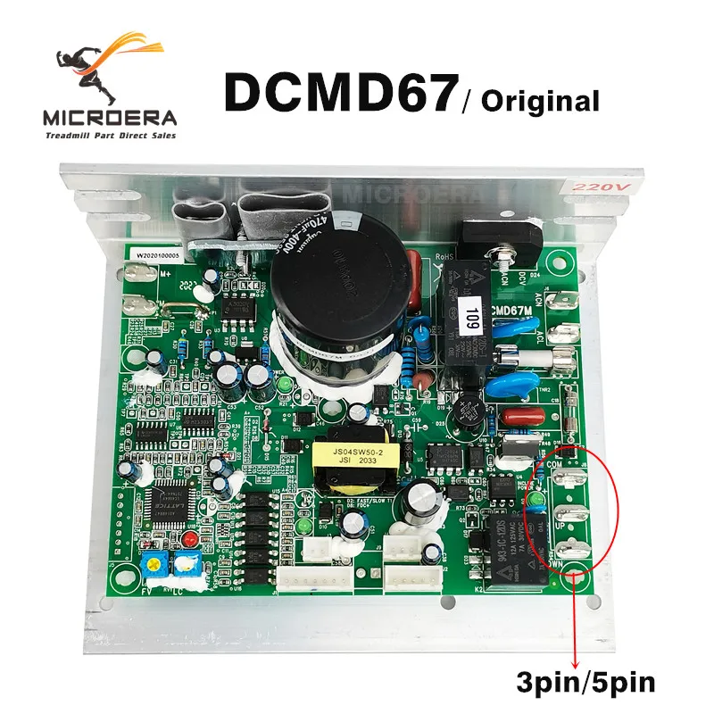 Original Endex Dcmd67 Dcmd67m For Bh Treadmill Motor Controller Control