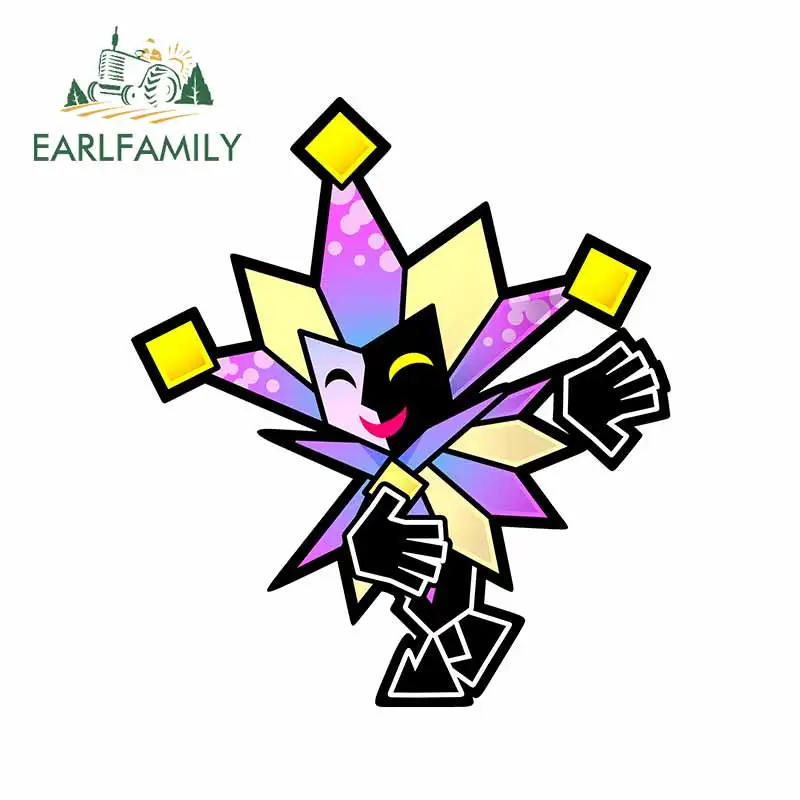 EARLFAMILY 13 см x 11 5 для Dimentio чистого зла Ван наклейки автомобиля багажник мультфильм
