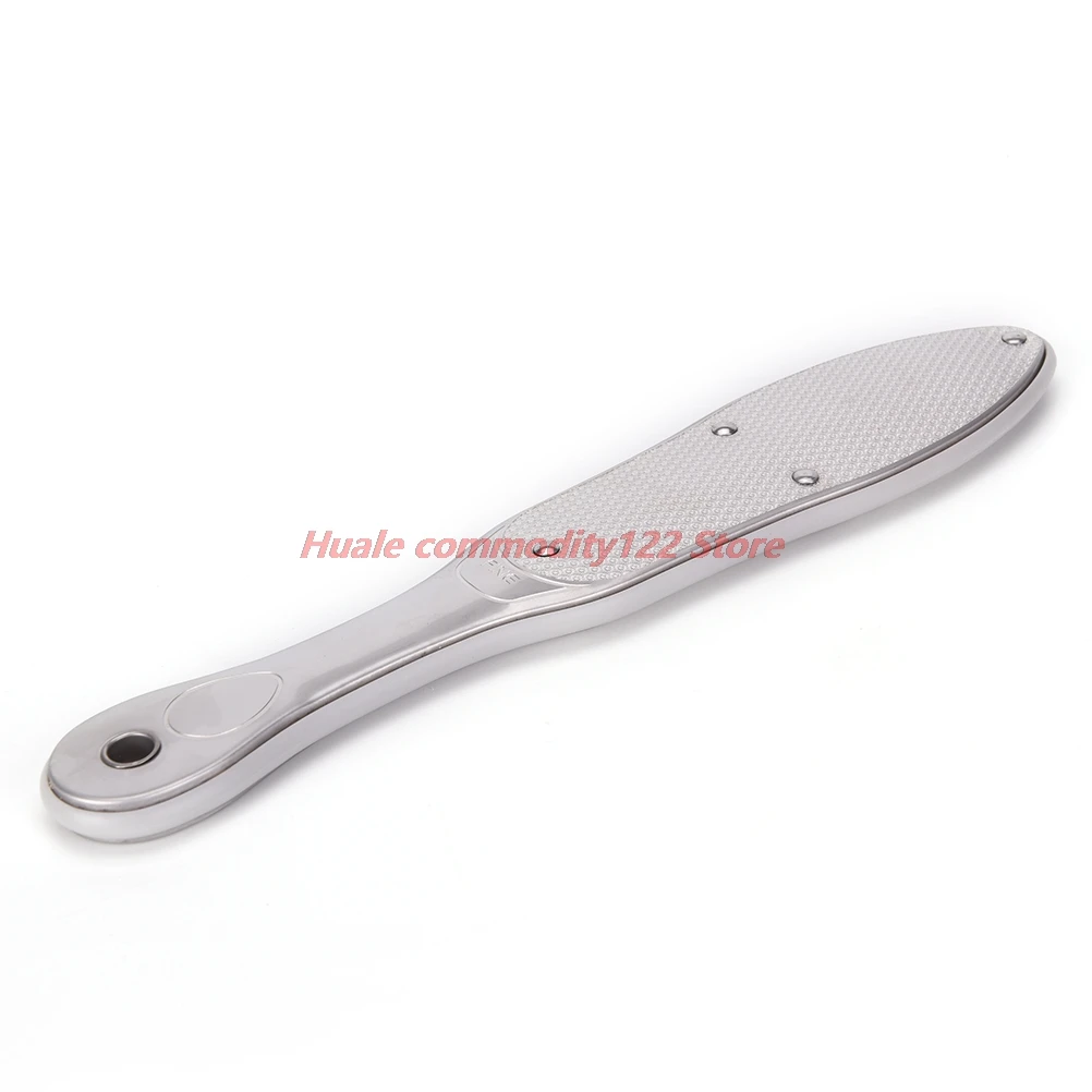 New Stainless Steel Foot Rasp Callus Dead Skin Remover Exfoliating Pedicure Hand Manual File 26CM Foot Care Tool Grade Random