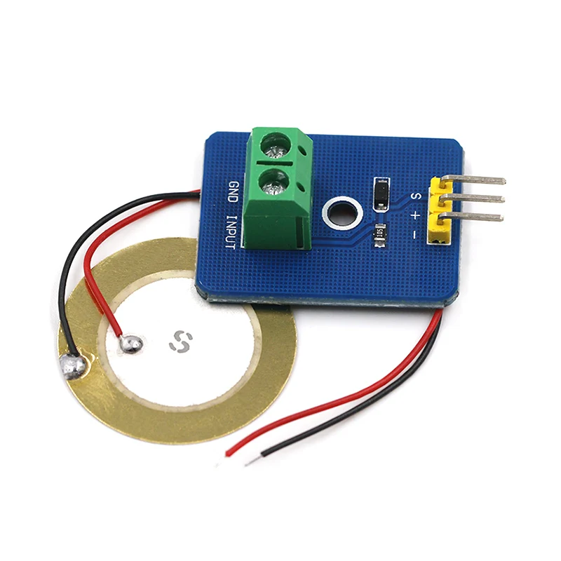 Набор для творчества 3,3 В/5 В керамический пьезо-Датчик вибрации модуль аналоговый контроллер электронные компоненты поставки датчик для Arduino UNO R3