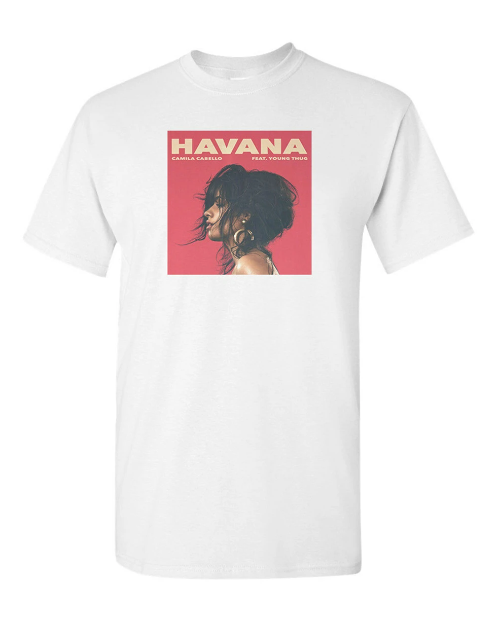 Camila Cabello Havana Custom Мужская модная футболка новая белая мужская женская