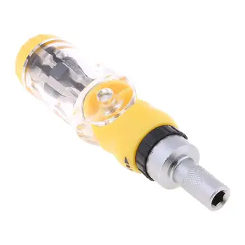 

Ratchet Screwdriver with 12pcs Bits Set Precision Foldable Phone Computer Camera