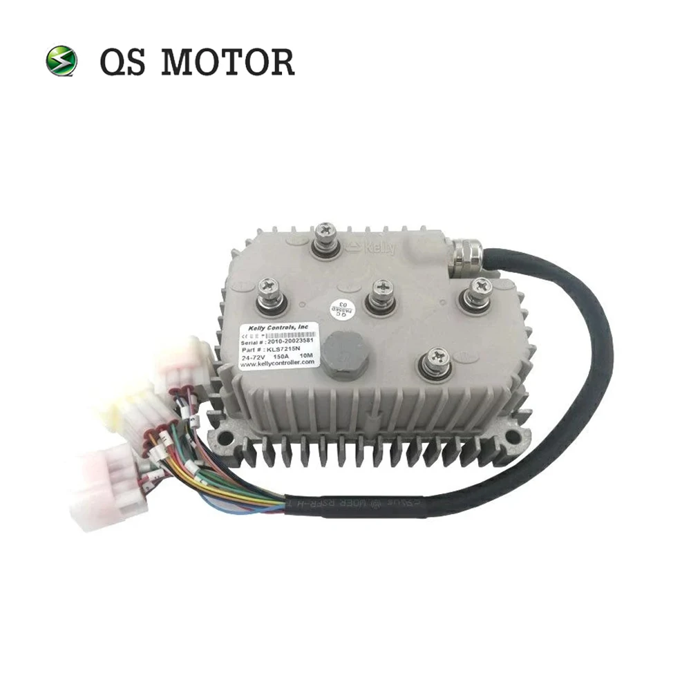 

Kelly Controller KLS7212N 30V-72V 140A SINUSOIDAL BRUSHLESS MOTOR CONTROLLER for 1000W-1200W E-Scooter