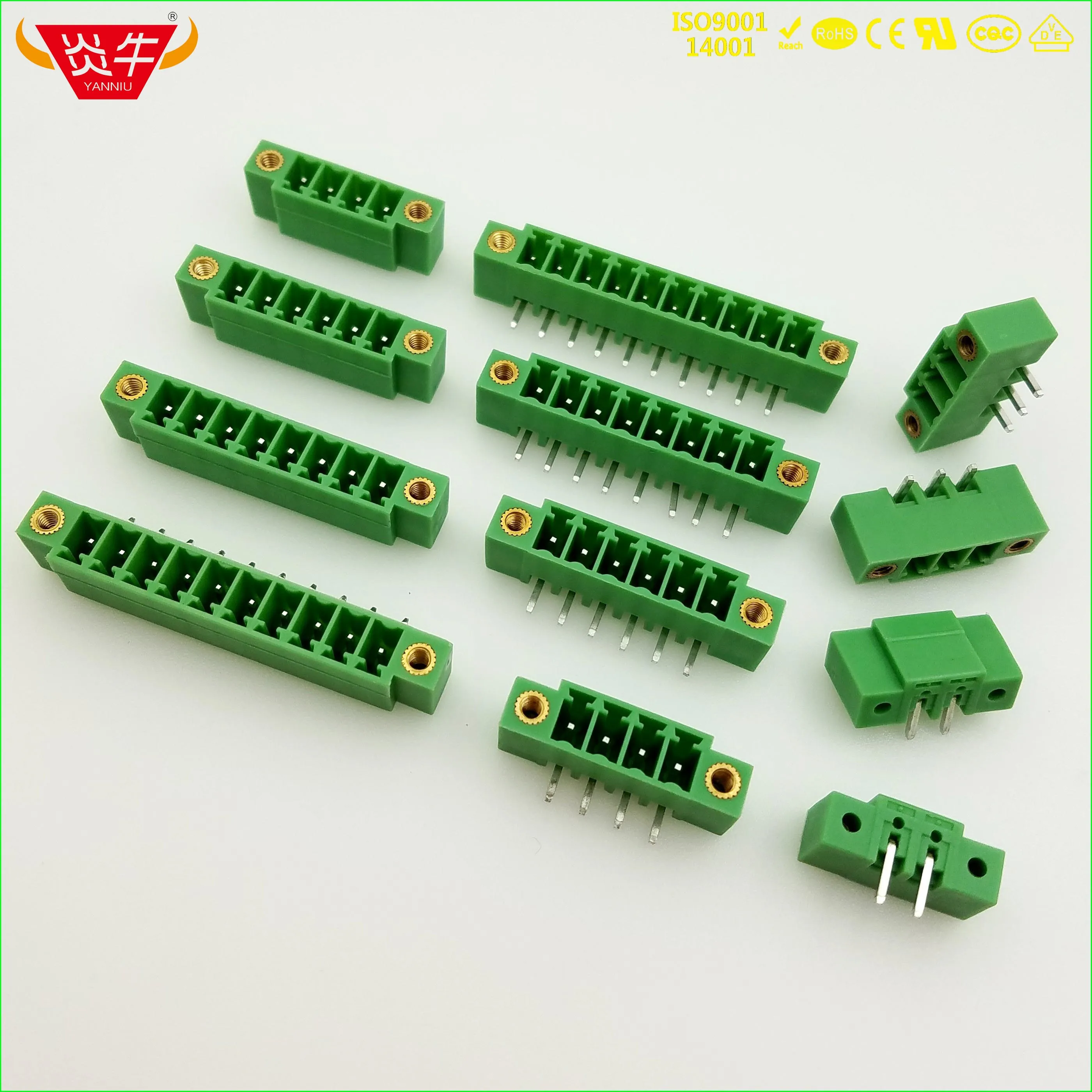 KF2EDGRM 3.81 2P ~ 12P PCB PLUG-IN TEMINAL BLOCKS 15EDGRM 3.81mm 2PIN ~ 12PIN MC 1,5/ 2-GF-3,81 1827868 PHOENIX CONTACT DEGSON