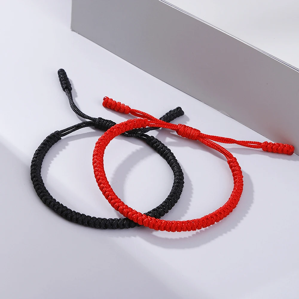 Bracelets Bouddhistes En Corde Porte Bonheur Faits A La Main Fil Noir Et Rouge Nœuds Reglables Bijoux De Poignet Pour Femmes Et Hommes Aliexpress Bijoux Et Accessoires Bracelets Bouddhistes En Corde Porte Bonheur Faits A La Main Fil Noir Et Rouge Nœuds Reglables Bijoux De Poignet Pour Femmes Et Hommes Aliexpress Bijoux Et Accessoires