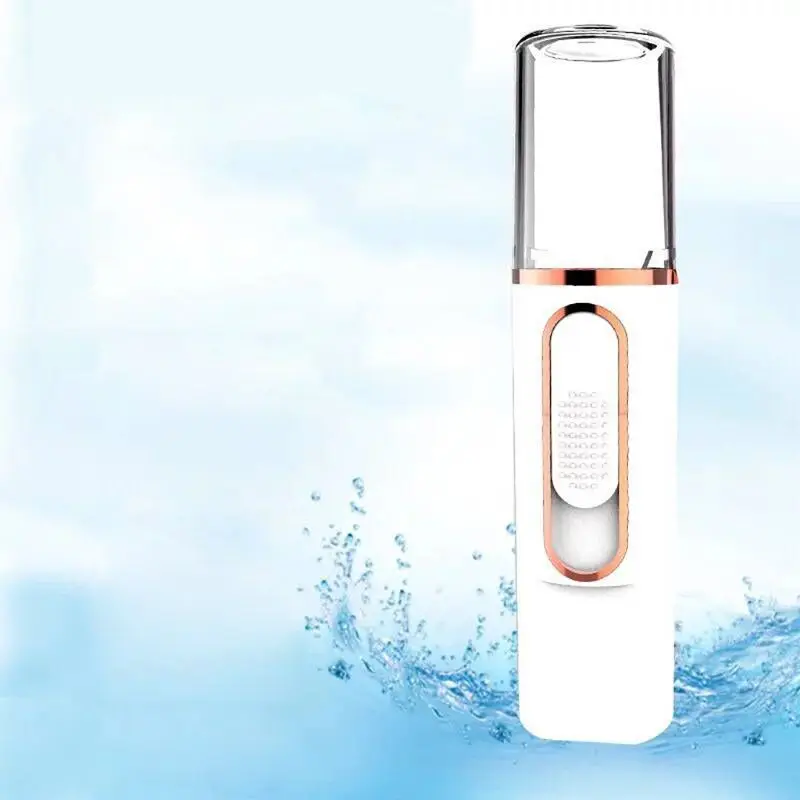 

Mini USB Nano Facial Steamer Sprayer Mister Face Spa Hydrating Moisturizing Skin Care Handy Rechargeable Portable Travel