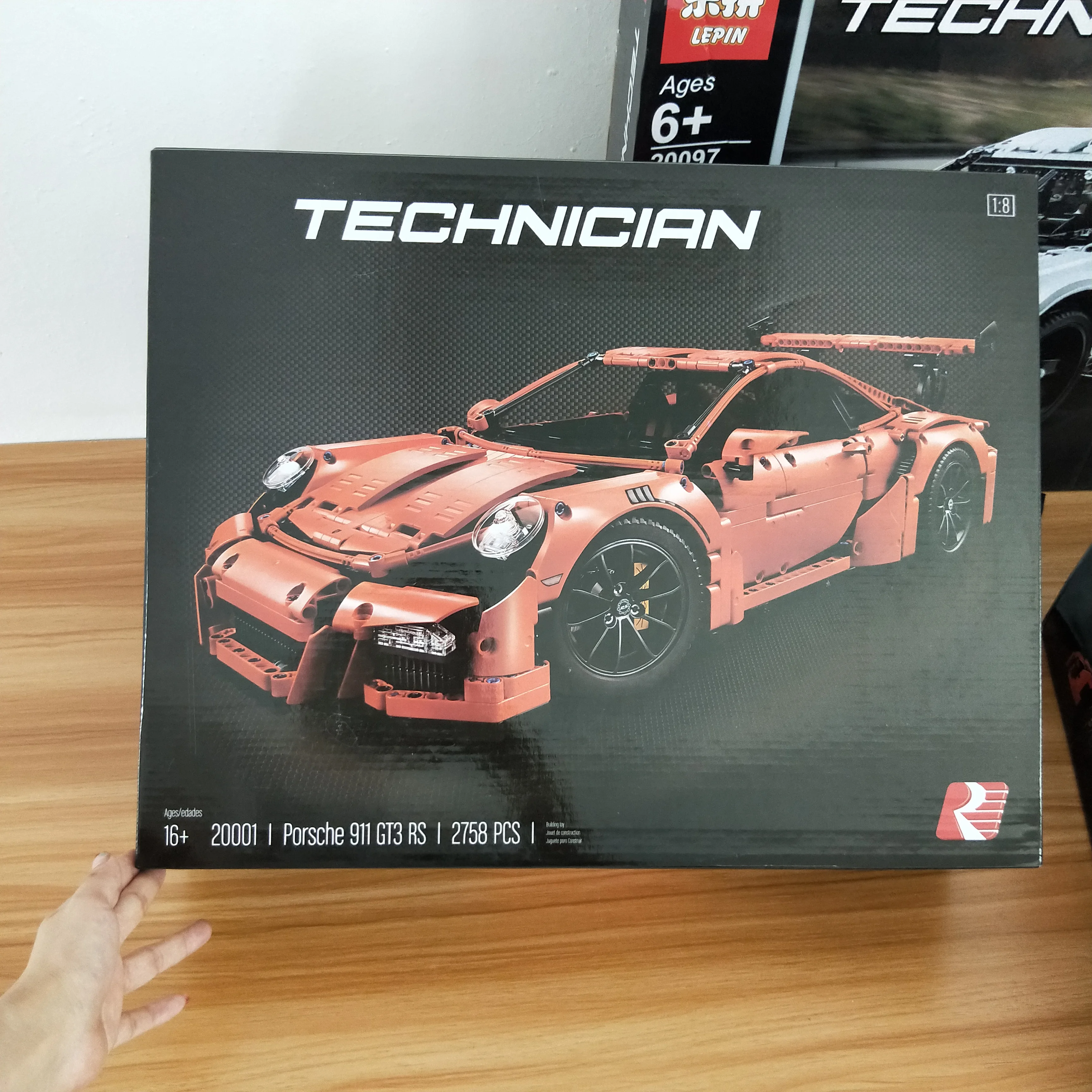

IN STOCK GT-3 DIY Compatible IEGOset 42056 20001 Technic MOC race Car Building Blocks Toys Christmas Gifts