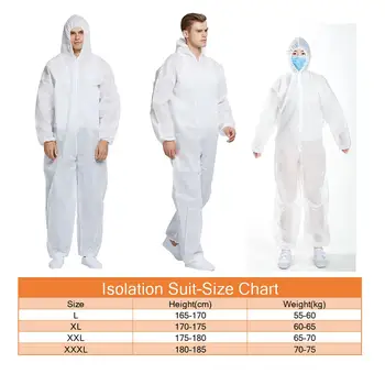 

Waterproof One Time Disposable Oil-Resistant Protective Coverall for Spary Painting Decorating Clothes Overall Suit Workwear