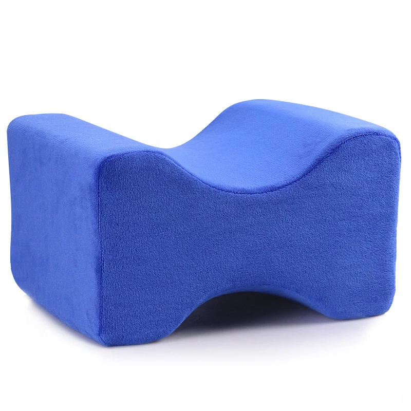 GIANTEX спальная подушка пены памяти подушки под колени для ног Travesseiro Almohada para rodillas knie Kussens poduszkap U2131 - Цвет: Royal Blue