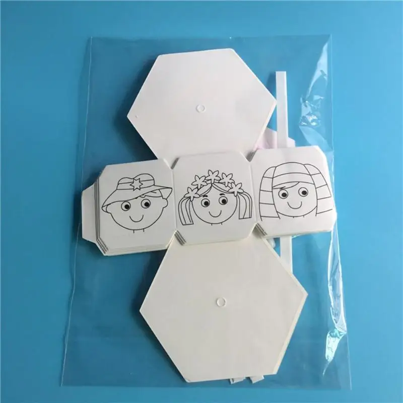 Детские 3D поделки, меняющая цвет, бумажные кукольные наборы, игрушки, креативные ручные ремесла, креативные подарки для девочек и мальчиков