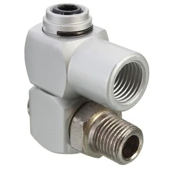 

Hose Air Swivel Connector Flow Fitting Metal 100 PSI Workshop Tools Line
