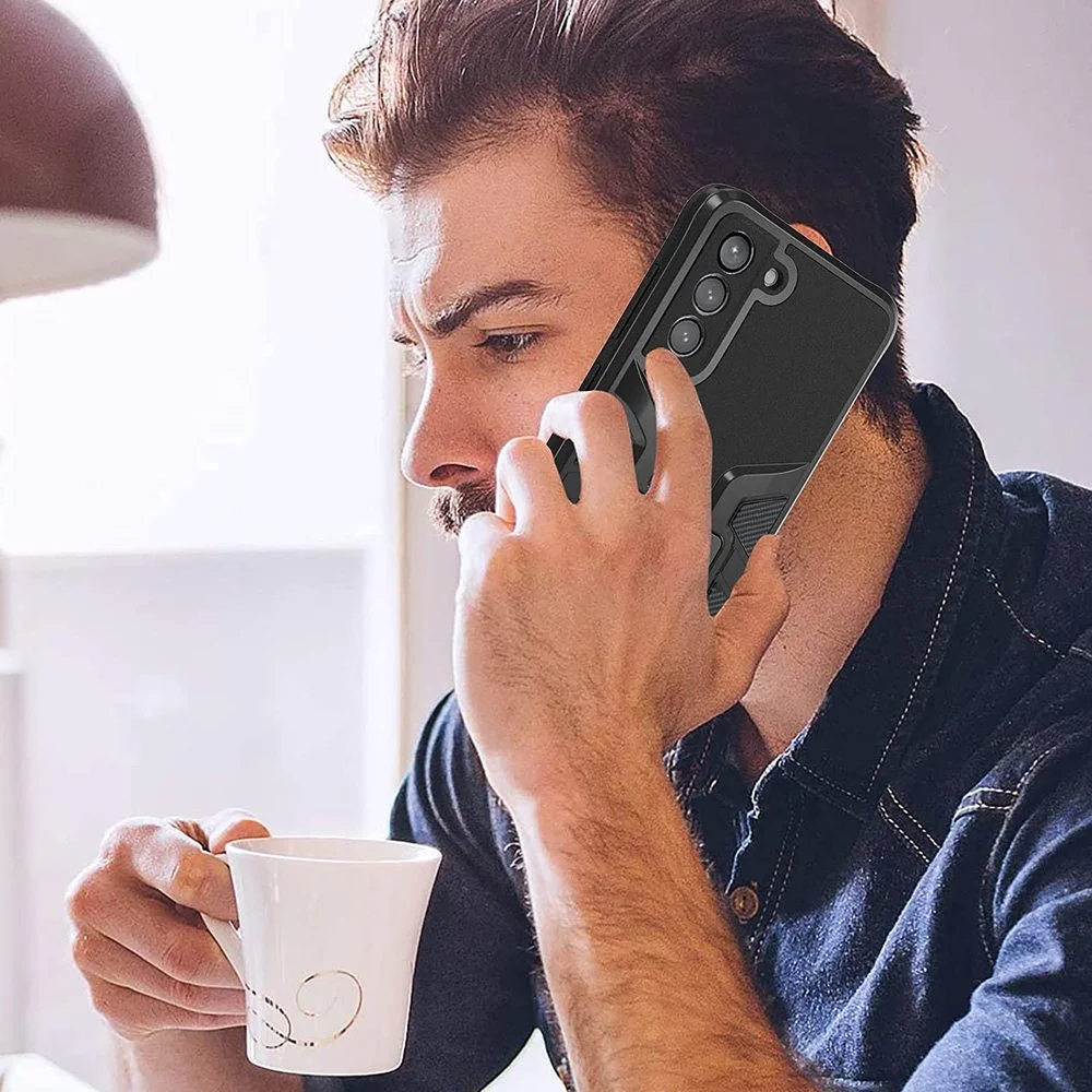 Ring Armor Case for Samsung S21 S20 FE Plus Ultra A32 A52 A72 Heavy Duty Protective Rugged Shock Magnetic Car With Stand Cover