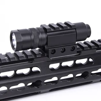 

Mini Scout Light Tactical Weapon Light Military Hunting Rifle LED Flashlight
