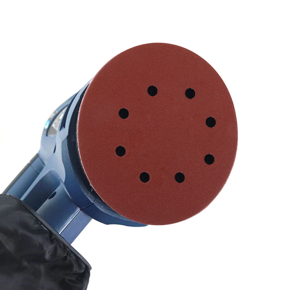 100pcs 5Inch 125mm Round Sandpaper Eight Hole Disk Sand Sheets Grit 40-600 Hook and Loop Sanding Disc Abrasives for Polish 100pcs 5Inch 125mm Round Sandpaper Eight Hole Disk Sand Sheets Grit 40-600 Hook and Loop Sanding Disc Abrasives for Polish