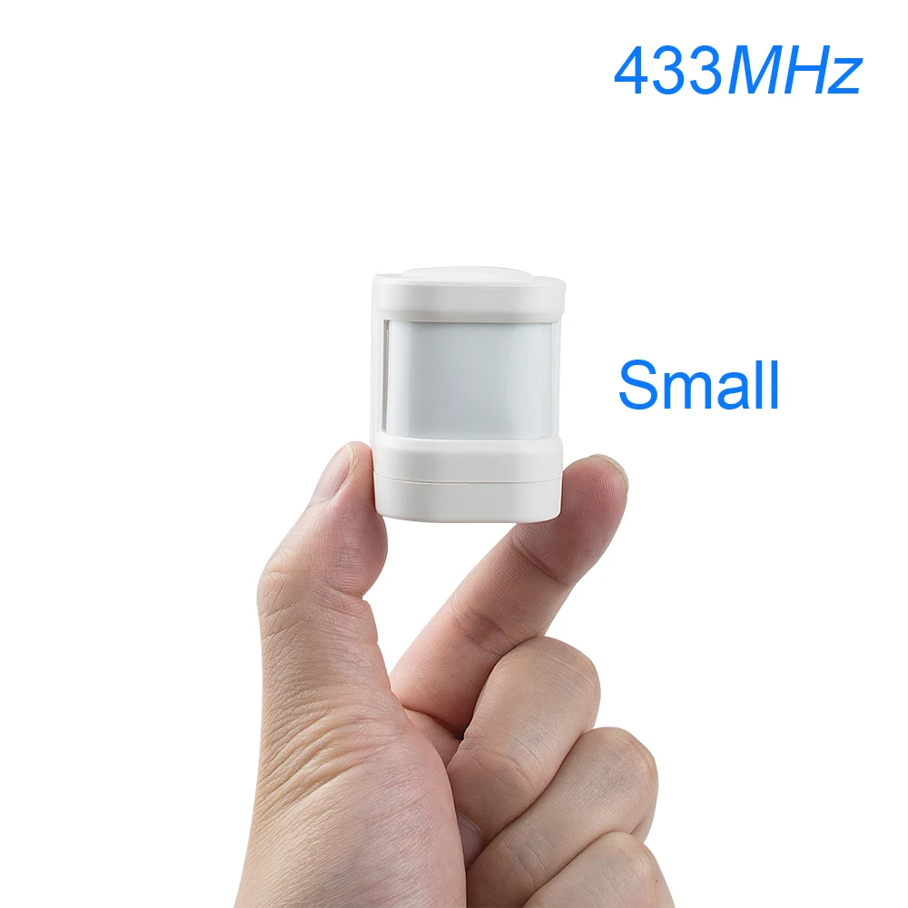 433Mhz Wireless PIR Motion Detector for Home Alarm System Smart Home Movement Sensor With Battery Anti-theft
