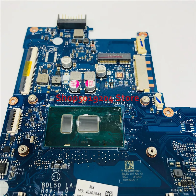 New  For HP 15-AY Laptop Motherboard BDL50 LA-D704P SR2EY i5-6200U CPU 854937-601 854937-001 854937-501 