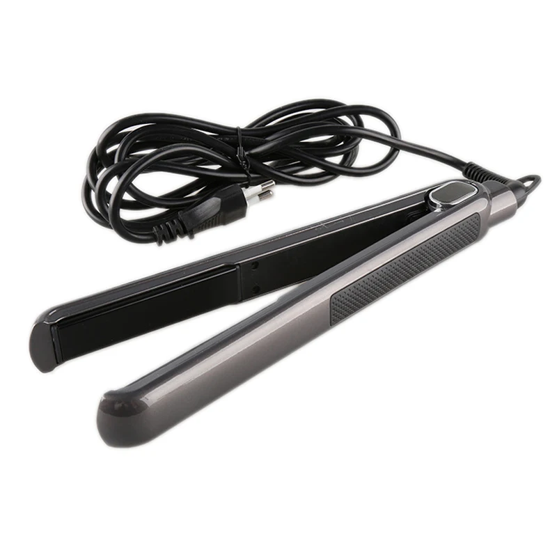 

LCD Touch Control Ceramic Coating Straightening Iron & Curling Iron Hair Curler Hair Straightener Flat Irons chapinha KM-1089