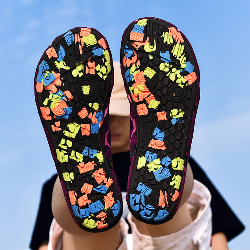 Women Men Water Shoes Barefoot Quick-Dry  Socks Slip-on Beach Swim Diving Swimming  for Water Sports