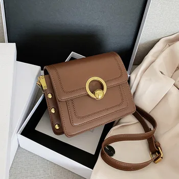 

Crossbody Bags for Women Leather Messenger Bags Sac Main Vintage Femme Chains Leather Shoulder Bag Female Summer Bag Girls New