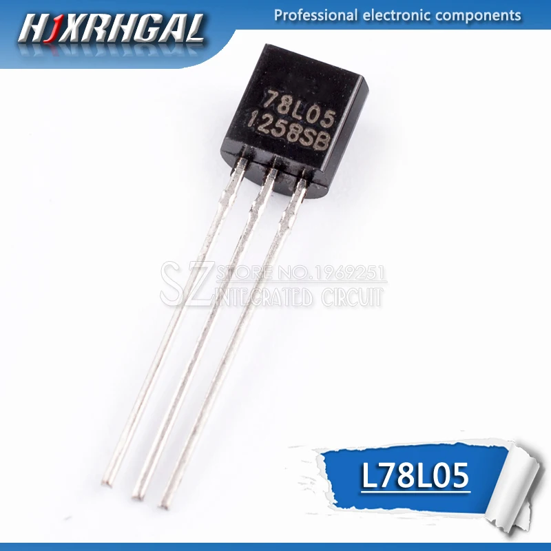 Транзистор 78L05 78L06 78L09 78L12 78L15 hjxrghal TO 92 TO92 1 шт.|Интегральные схемы| |
