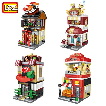 

LOZ Mini Blocks Building Blocks Architecture DIY Bricks City Series Mini Street Model Store Shop Assembly Toy Kid Educational