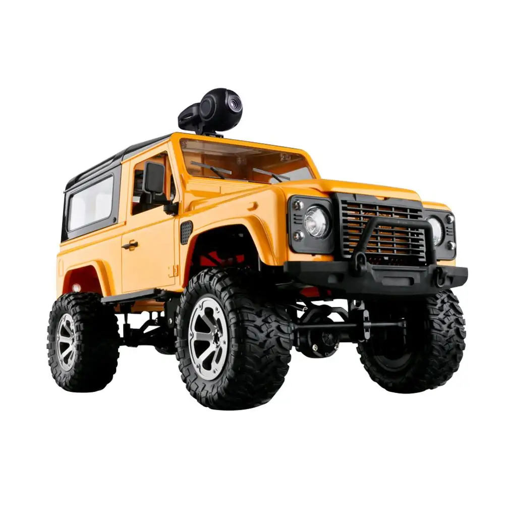 Yellow Высокое качество 1/16 RC Гусеничный износостойкий грузовик WiFi HD 720P камера автомобильный привод внедорожный - Цвет: Yellow