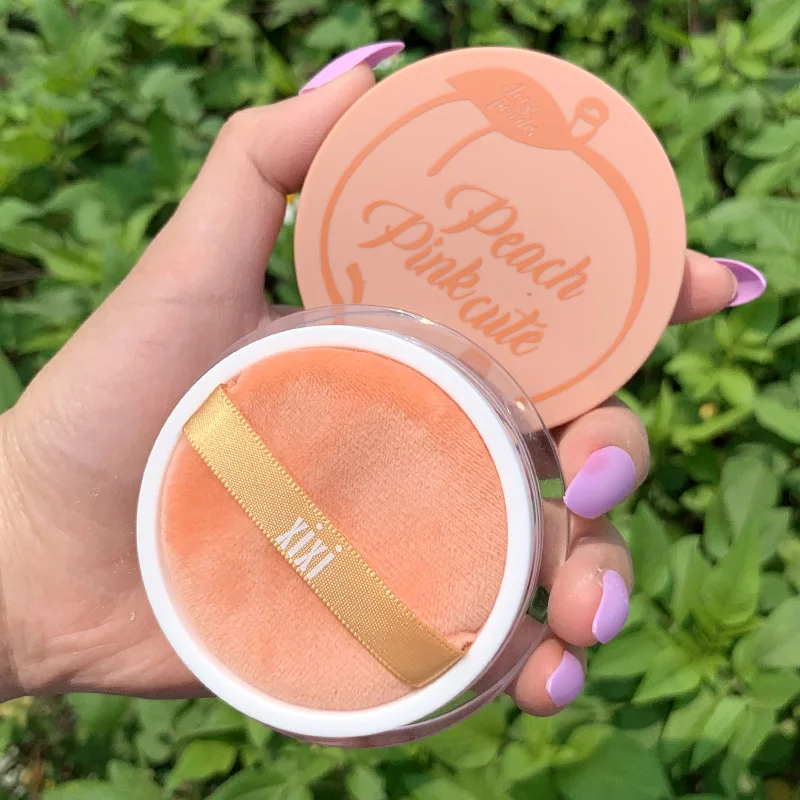 

Honey Peach Pure Bare Loose Powder Matte Setting Powder Oil-control Waterproof Translucent Brighten Skin Finish Facial Makeup