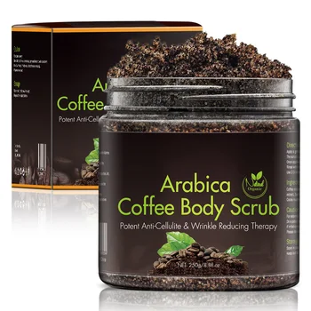 

Coffee Body Scrub Exfoliating Whitening Moisturizing Anti Cellulite Wrinkle Reducing Facial Care Products ZGOOD