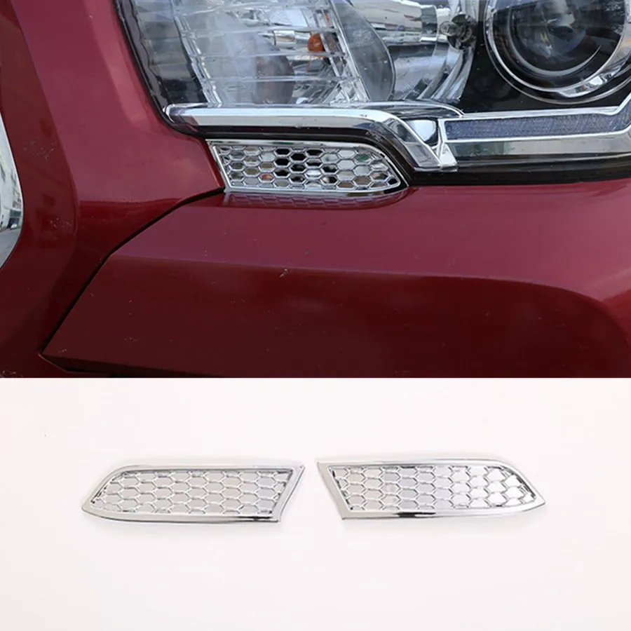 

Накладки на передние фары из хромированного АБС-пластика для Toyota Tacoma N300 2016-2020, 2 шт.